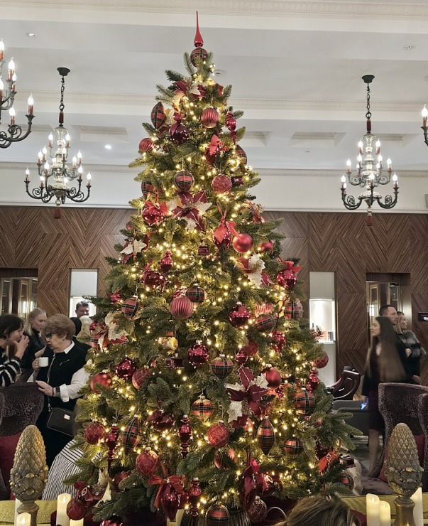 Vecrīgas 5 zvaigžņu viesnīcā «Grand Hotel Kempinski Riga» iedegas Ziemassvētku eglīte 381814