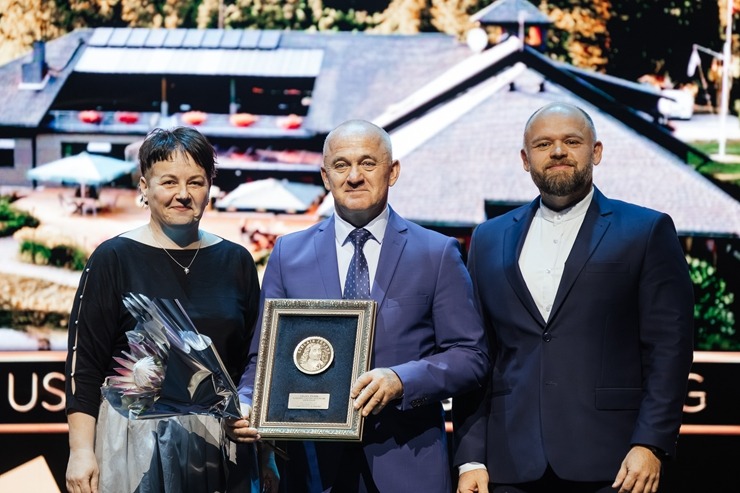 Liepājā tiek apbalvoti Kurzemes tūrisma gada balvas «Lielais Jēkabs 2025» ieguvēji. Foto: Valters Pelns 381899