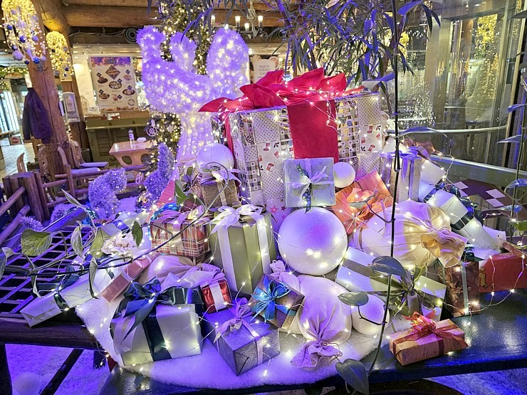 Pārliecināmies, ka «LIDO» Atpūtas centra Ziemassvētku egli tiešā veidā neredz, bet tā tomēr ir! 381977