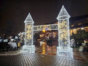 Pārliecināmies, ka «LIDO» Atpūtas centra Ziemassvētku egli tiešā veidā neredz, bet tā tomēr ir! 2