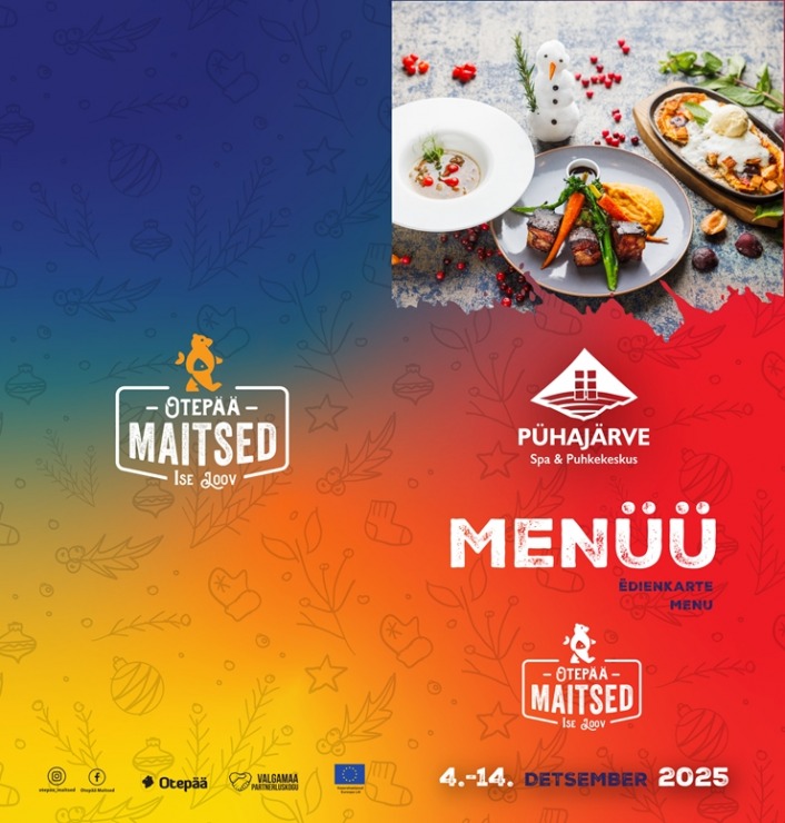 Ievērtē restorānu festivāla «Otepē garšas» šefpavāru ēdienus 29 - 38 eiro vērtībā. Foto: otepaa.ee 382082