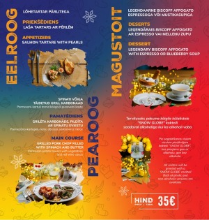 Ievērtē restorānu festivāla «Otepē garšas» šefpavāru ēdienus 29 - 38 eiro vērtībā. Foto: otepaa.ee 59