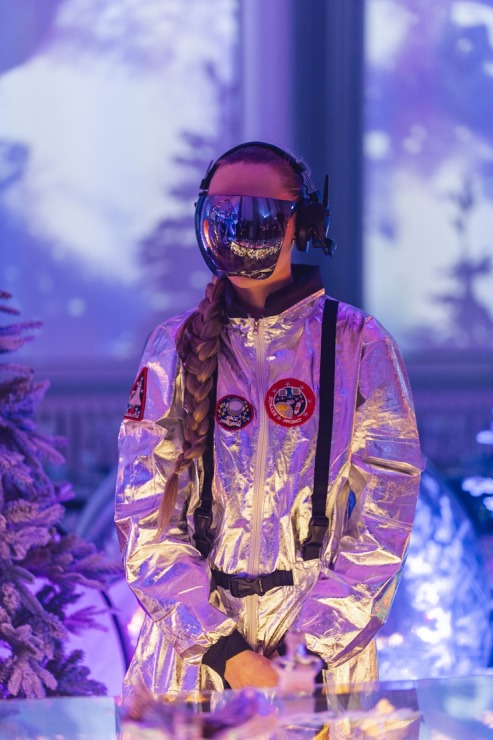 Liepājas «Bankhaus» - Kā Ziemassvētki izskatās no kosmosa? 382194