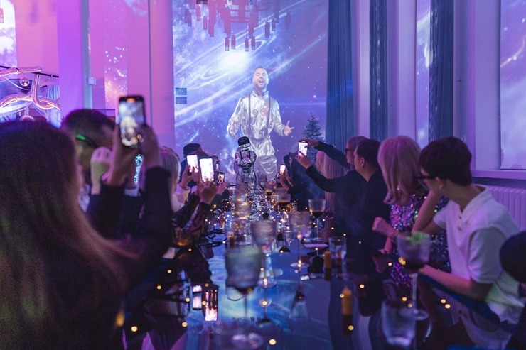 Liepājas «Bankhaus» - Kā Ziemassvētki izskatās no kosmosa? 382205