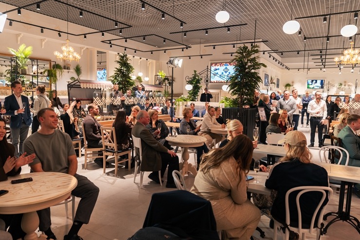 Atjaunotā LIDO restorāna atklāšanas pasākums tirdzniecības centrā «Domina Shopping». Foto: Ivars Ķezbers 382405