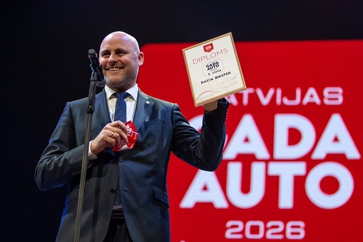 Latvijā ir zināms «Gada auto 2026» uzvarētājs un citu balvu laureāti. Foto: Raimonds Volonts 383713