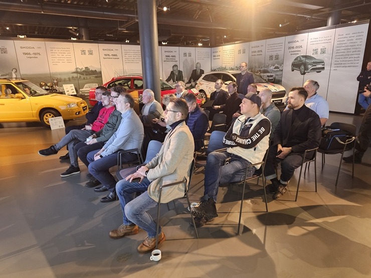 Rīgas Motormuzejā čehu autozīmols «Škoda» atzīmē 130. gadu jubileju un atskatās uz 2025.gada sasniegto 384210