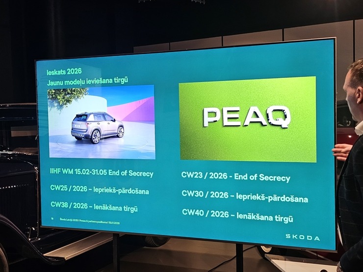 Rīgas Motormuzejā čehu autozīmols «Škoda» atzīmē 130. gadu jubileju un atskatās uz 2025.gada sasniegto 384216