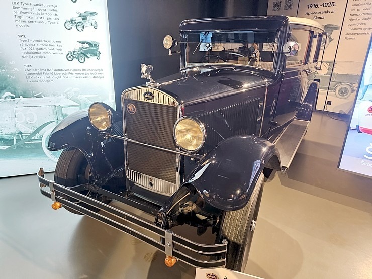 Rīgas Motormuzejā čehu autozīmols «Škoda» atzīmē 130. gadu jubileju un atskatās uz 2025.gada sasniegto 384185