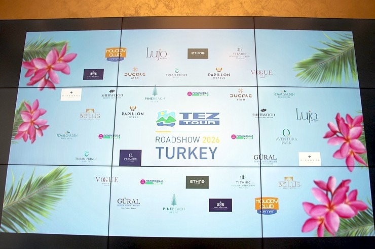 «Tez Tour» rīko Turcijas «Roadshow 2026» Latvijas tūrisma firmām «Grand Hotel Kempinski Riga» 384502