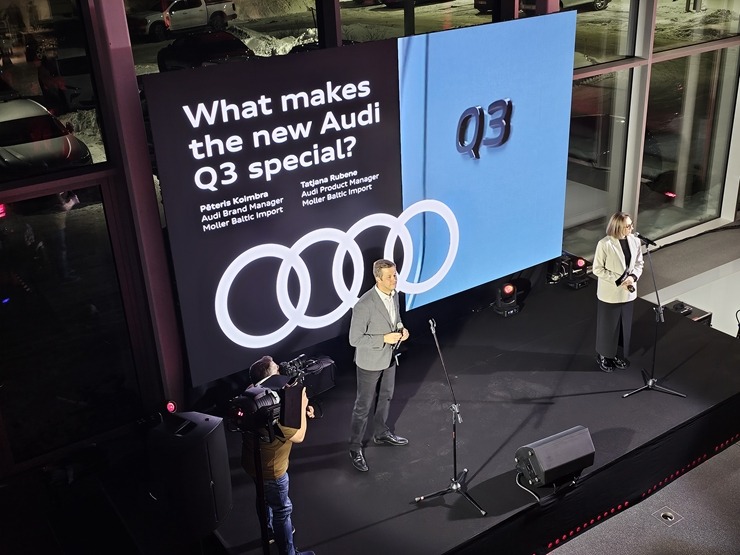 «Møller Baltic Import» prezentē jauno trešās paaudzes Audi Q3 un ziņo par 2025.gada rezultātiem 385047