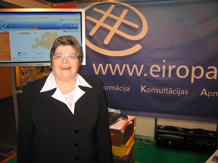 Vēsture: Travelnews.lv ar veco nosaukumu Eiropa.lv piedalās tūrisma izstādē «Balttour 2006» 386113