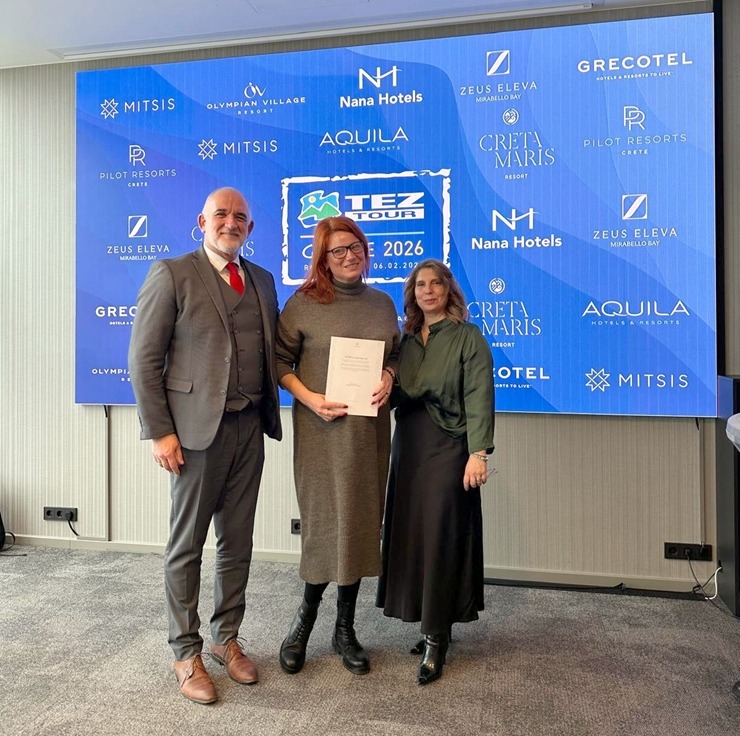 «Tez Tour Latvija» aicina Latvijas tūrisma firmas uz Grieķijas viesnīcu kontaktbiržu «Greece 2026» 386261
