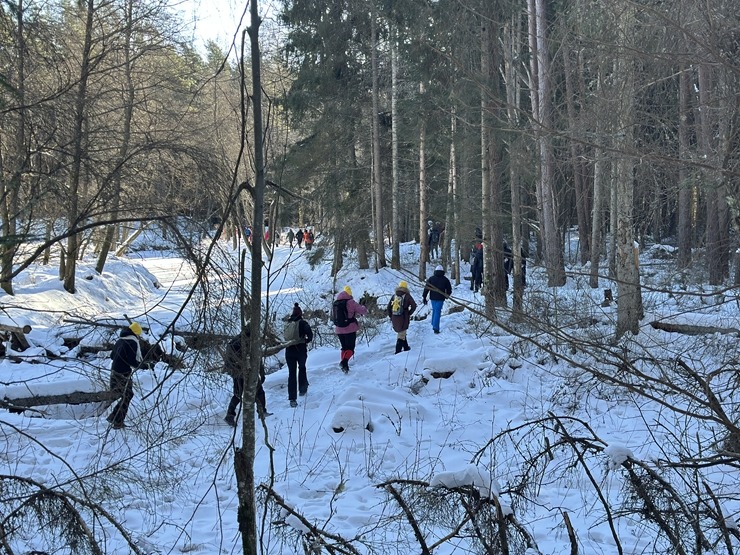 Dažo foto mirkļi no pārgājienu seriāla «izPĒDO Dienvidkurzemi» Rīvas dabas takas posma. Foto: dienvidkurzeme.travel 386596