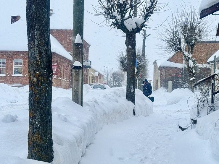 Kā dzīvo latgalieši Dagdā, kur šobrīd dziļākais sniegs Latvijā? - Krāslavas novads. Foto: Sintija Maļkeviča 386667