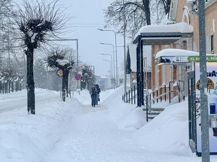 Kā dzīvo latgalieši Dagdā, kur šobrīd dziļākais sniegs Latvijā? - Krāslavas novads. Foto: Sintija Maļkeviča 386669