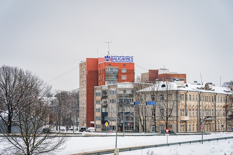 Daugavpils sūta ziemīgus sveicienus no aukstākās pilsētas Latvijā. Foto: Margarita Vigule 386764