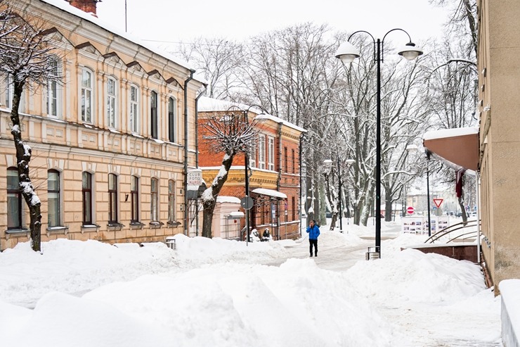 Daugavpils sūta ziemīgus sveicienus no aukstākās pilsētas Latvijā. Foto: Margarita Vigule 386765