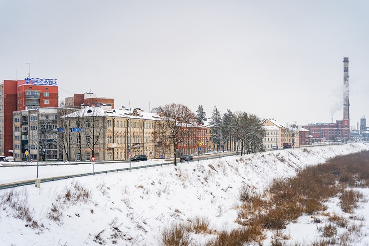 Daugavpils sūta ziemīgus sveicienus no aukstākās pilsētas Latvijā. Foto: Margarita Vigule 386772