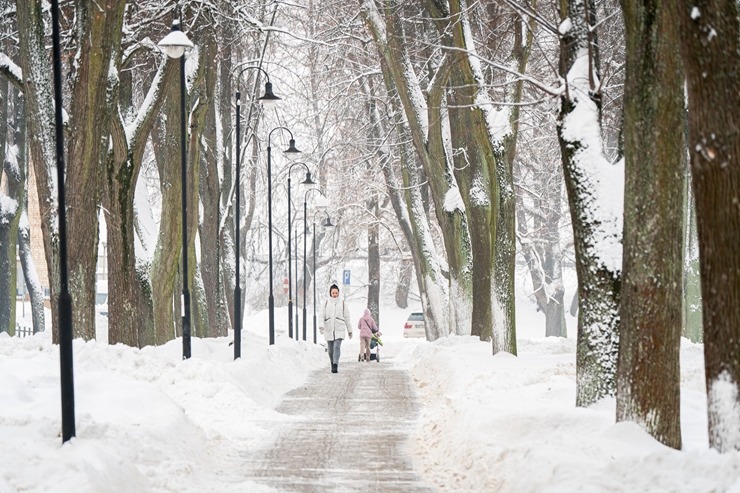 Daugavpils sūta ziemīgus sveicienus no aukstākās pilsētas Latvijā. Foto: Margarita Vigule 386773