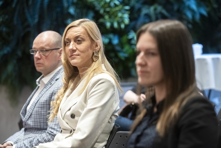 Viesnīcā «Riga Islande Hotel» notiek iniciatīvas «Godprātīgs nodokļu maksātājs 2026» atklāšanas pasākums. Foto: LVRA.lv 389208