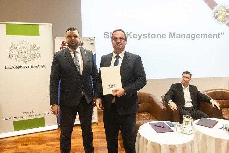 Viesnīcā «Riga Islande Hotel» notiek iniciatīvas «Godprātīgs nodokļu maksātājs 2026» atklāšanas pasākums. Foto: LVRA.lv 389219