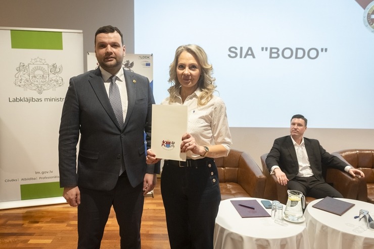 Viesnīcā «Riga Islande Hotel» notiek iniciatīvas «Godprātīgs nodokļu maksātājs 2026» atklāšanas pasākums. Foto: LVRA.lv 389224