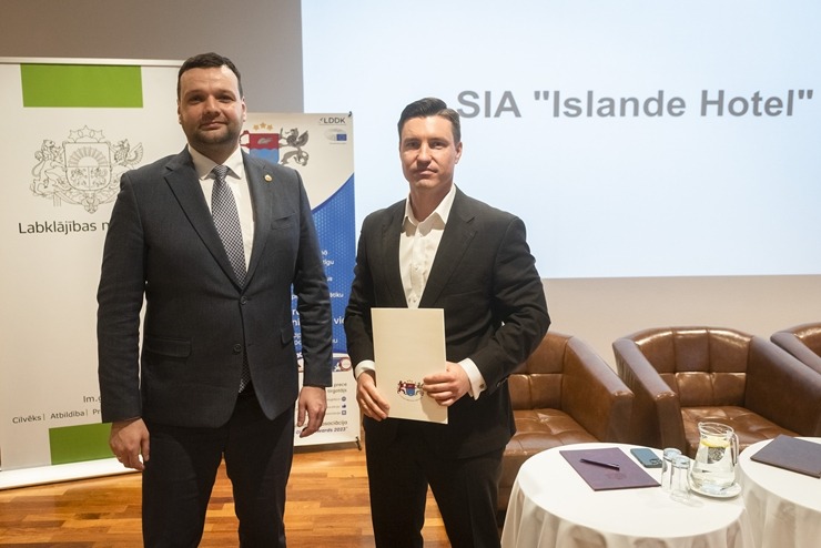 Viesnīcā «Riga Islande Hotel» notiek iniciatīvas «Godprātīgs nodokļu maksātājs 2026» atklāšanas pasākums. Foto: LVRA.lv 389225