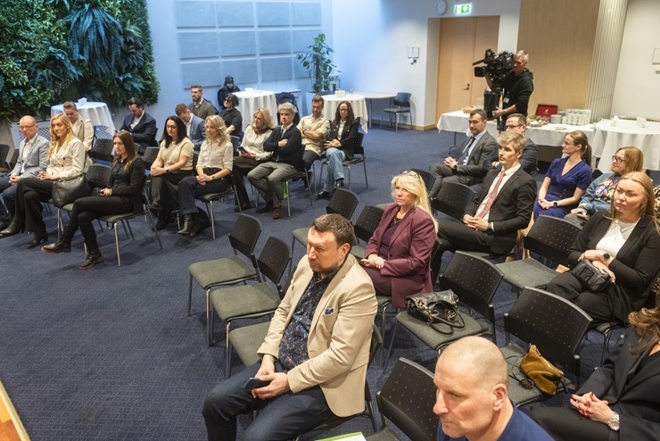 Viesnīcā «Riga Islande Hotel» notiek iniciatīvas «Godprātīgs nodokļu maksātājs 2026» atklāšanas pasākums. Foto: LVRA.lv 389198