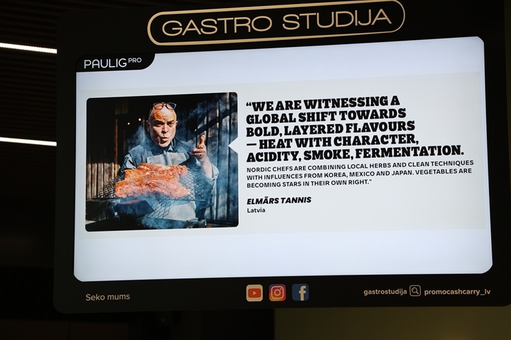 Garšu profesionāļi no «Paulig PRO» organizē «Taste the Future» meistarklasi Rīgā 389970