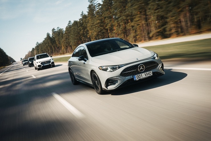 Jaunās paaudzes Mercedes-Benz GLC, GLB un CLA debitē uz Latvijas ceļiem. Foto: veho.lv 390393