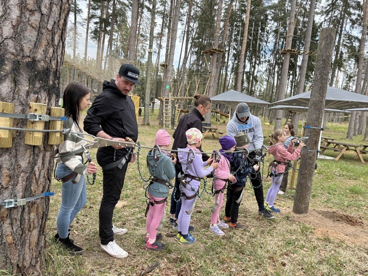 Dobeles novads: «Tērvetes tīklu parks» un «Tarzāns» atsāk darbu 391371