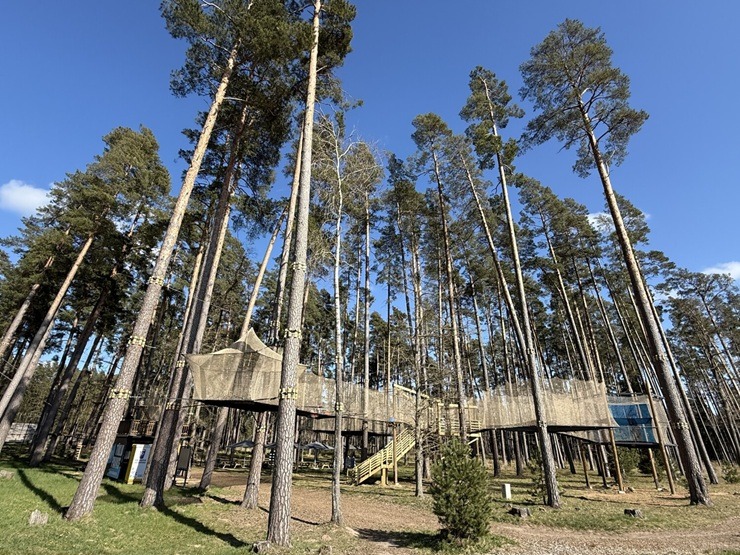 Dobeles novads: «Tērvetes tīklu parks» un «Tarzāns» atsāk darbu 391376