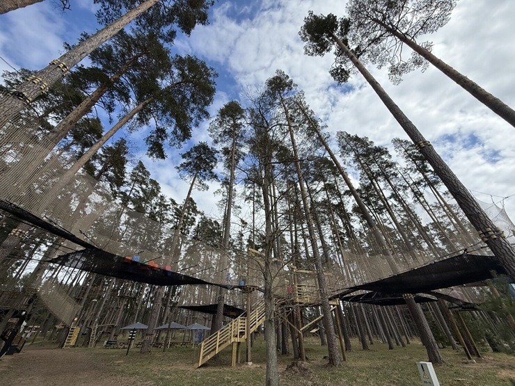 Dobeles novads: «Tērvetes tīklu parks» un «Tarzāns» atsāk darbu 391363