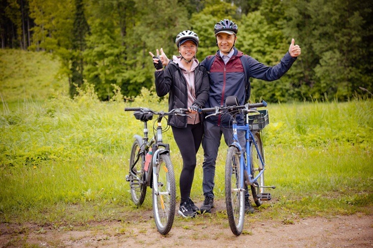 Aizraujošā velobraucienā iepazīst Ežezera apkaimi Krāslavas novadā 393096