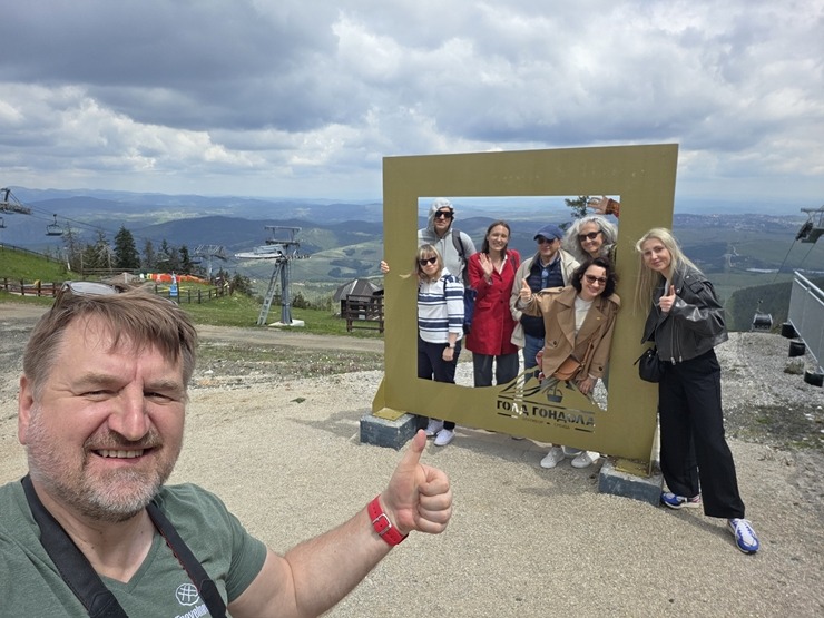 Sadarbībā ar «airBaltic» braucam ar Zlatibor gaisa trošu vagoniņu «Gold Gondola» 9 km garumā 393239