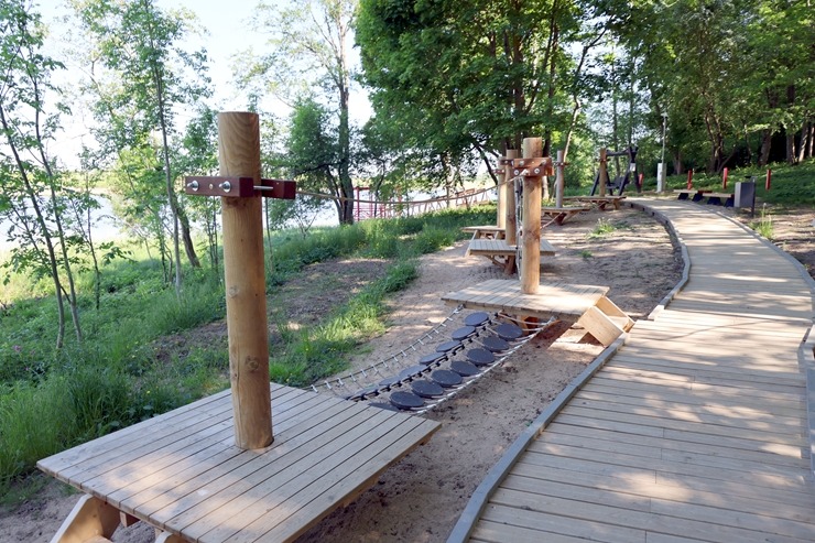 Nr.2: Iepazīstam Saldus ezera daudzfunkcionālo atpūtas zonu ar jauno pludmali 393385