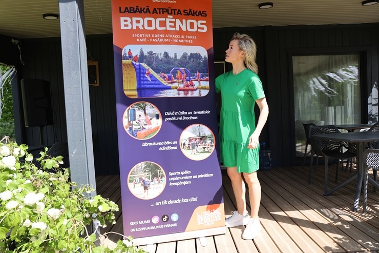 Iepazīstam «Sportive Aqua» ūdens parka aktivitātes uz Cieceres ezera Brocēnos 393435