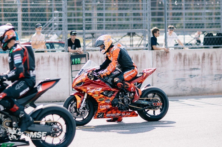 Somu motosportisti labo Biķernieku trases rekordu 394917