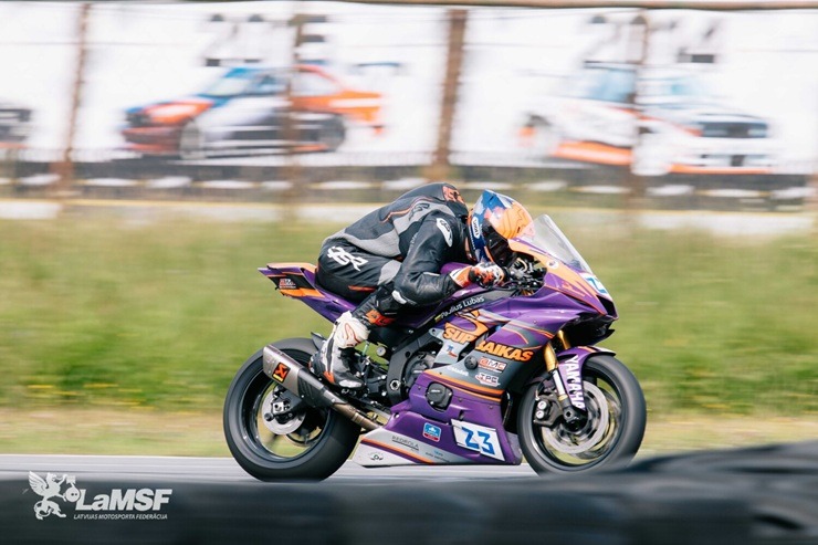 Somu motosportisti labo Biķernieku trases rekordu 394913
