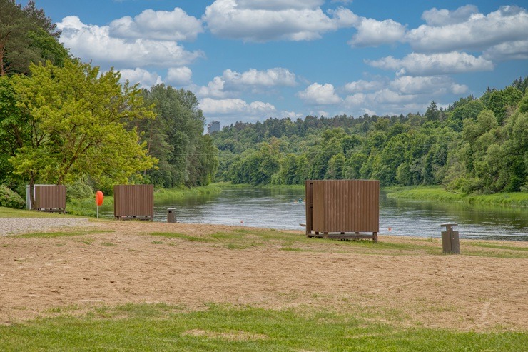 Arī Viļņā ir kur patverties no karstuma 395095
