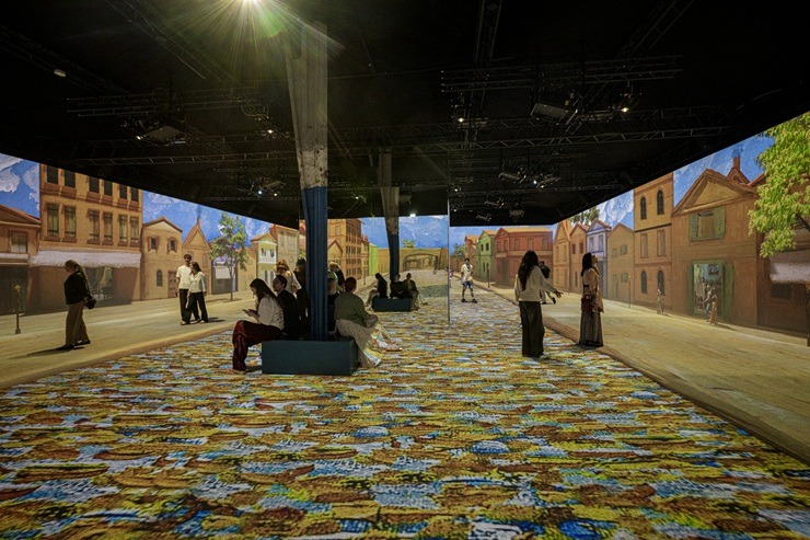 Van Gogs Vidzemes tirgū – 360° iesaistoša mākslas pieredze, skatāma tikai līdz jūlija beigām 395205