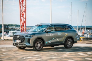 «Chery Tiggo 9» iztur Baltijas ceļu eksāmenu 2
