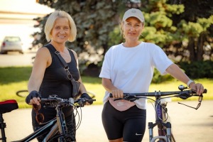 Aktīvisti iepazīst Krāslavas novadu ar velo - Foto