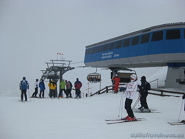 Augstākais trases punkts ir 2010 m augstumā 32105