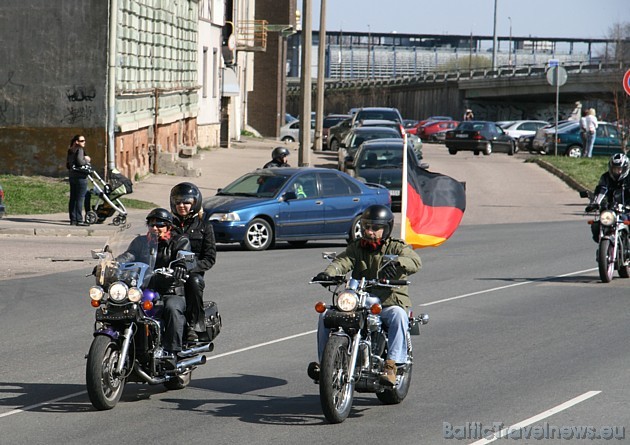 Motobraukšanas sezonas atklāšanas pasākumā piedalījās arī viesi un domubiedri no Vācijas, Lietuvas Motobraukšanas sezonas atklāšanas pasākumā piedalījās arī viesi un domubiedri no Vācijas, Lietuvas 32727