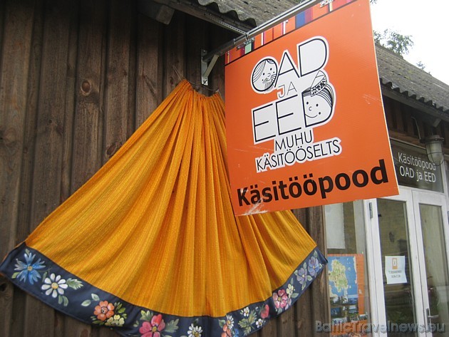 Līdzās Muhu restorānam atrodas arī suvenīru tirgotava 35648