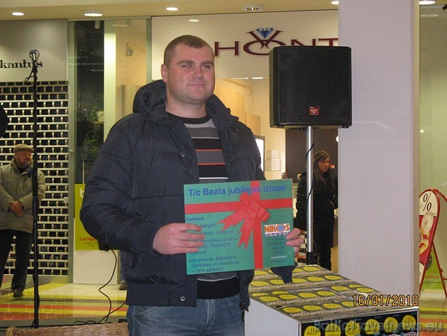 Uzvarētājs no Liepājas, kurš laimēja ceļojumu uz SPA viesnīcu Trasalis 39283