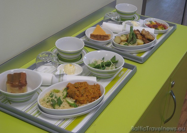 Šādi izskatās maltīte airBaltic lidojumā 43957