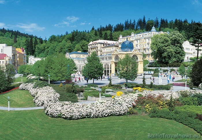 18. gadsimtā Marianskije Lazņe vietā vēl atradās purvi un brikšņiem pilni meži
Foto: Marienbad Kur & Spa Hotels 49597